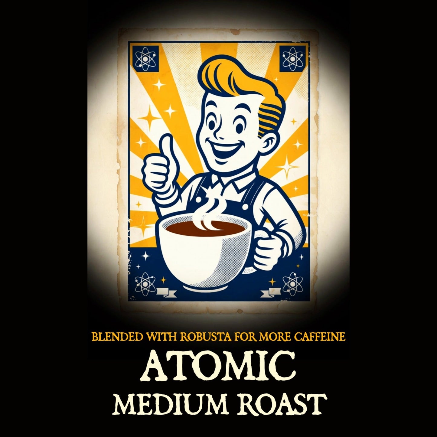 ATOMIC — Medium Roast Robusta Coffee (Naturally Higher Caffeine) - Bilge Brew