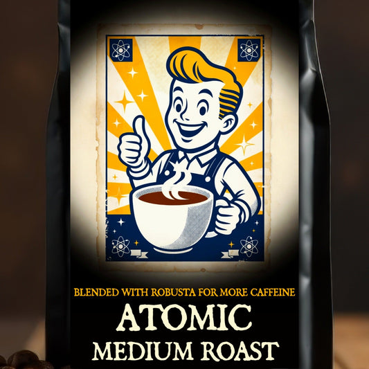 ATOMIC — Medium Roast Robusta Coffee (Naturally Higher Caffeine) - Bilge Brew