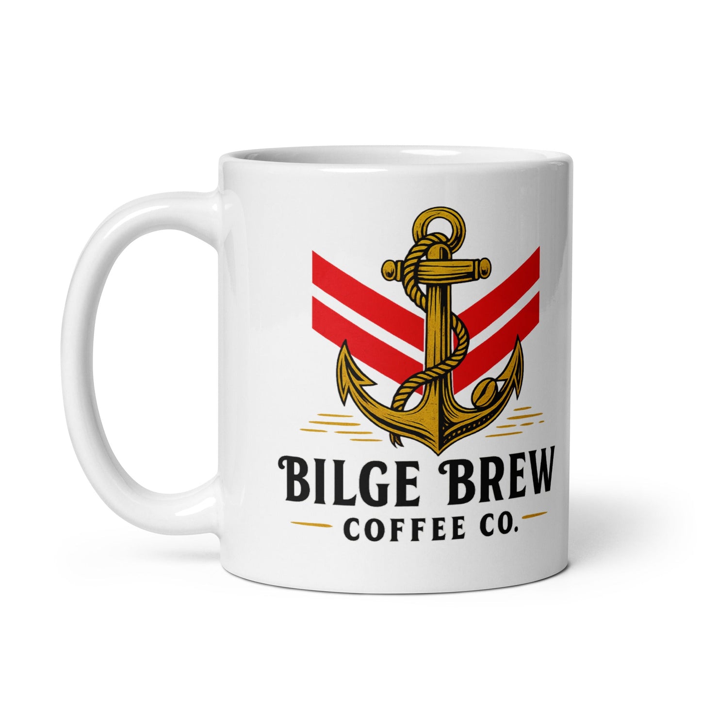 Bilge Brew Anchor Mug | Veteran - Owned Coffee Co. Mug - Bilge Brew MUG