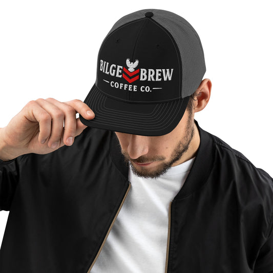Bilge Brew Trucker Cap | Veteran - Owned Coffee Co. Hat - Bilge Brew