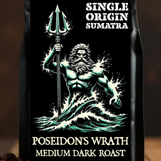 POSEIDON'S WRATH — Sumatra Single Origin (Medium - Dark Roast) - Bilge Brew