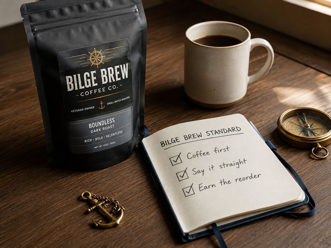 bilge brew log forged at sea