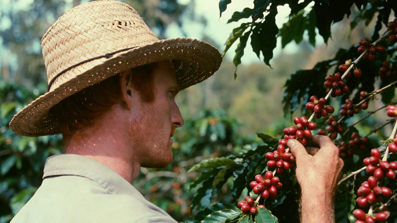fresh picked coffee