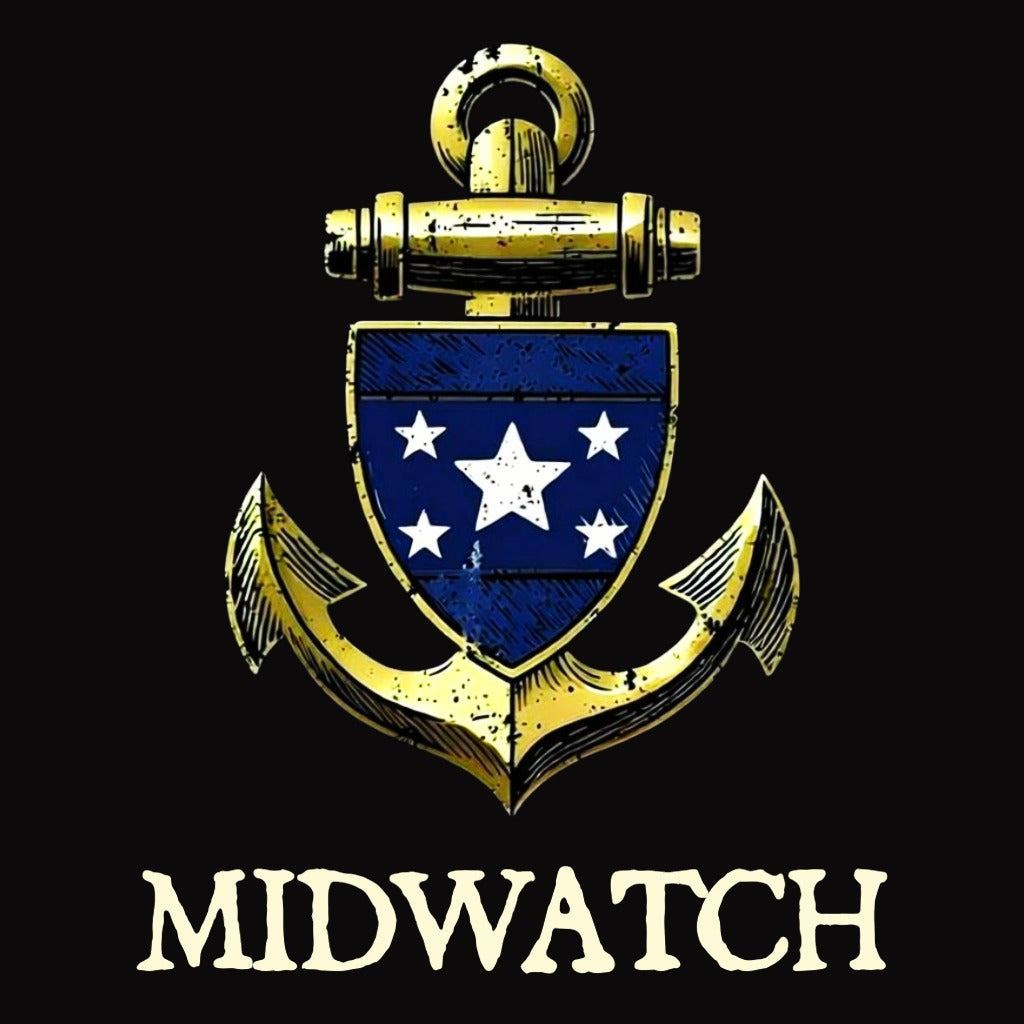 Bilge Brew Midwatch medium roast coffee collection featuring smooth, balanced roasts for daily drinking