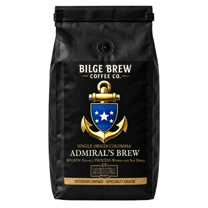 ADMIRAL’S BREW — Colombia Single Origin — Medium Roast