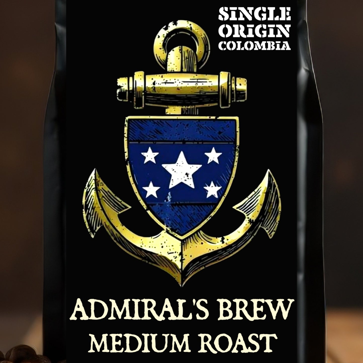 Bilge Brew Signature Roast Peru single origin medium roast coffee bag