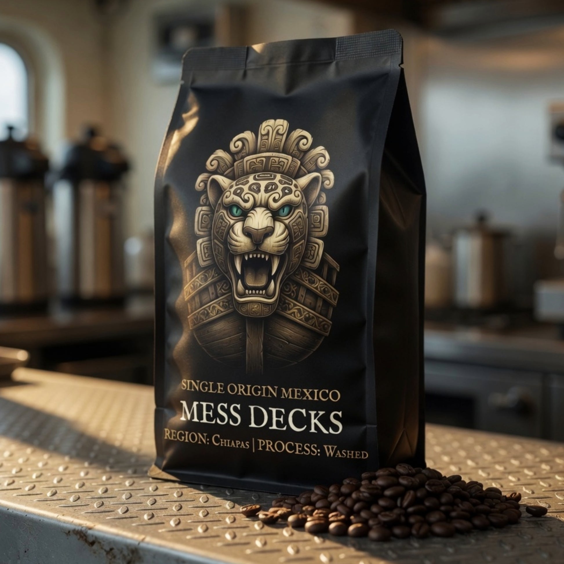 single origin mexico mess decks coffee bag