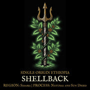 single origin ethiopia coffee bag art