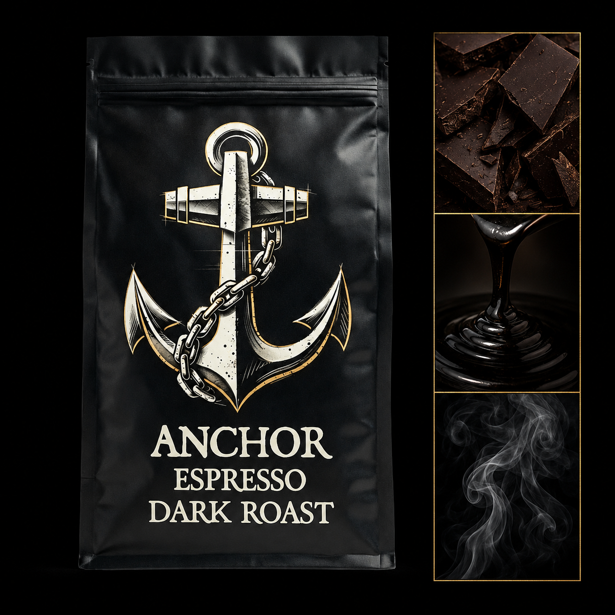 ANCHOR ESPRESSO — Single Use Cups — Dark Roast