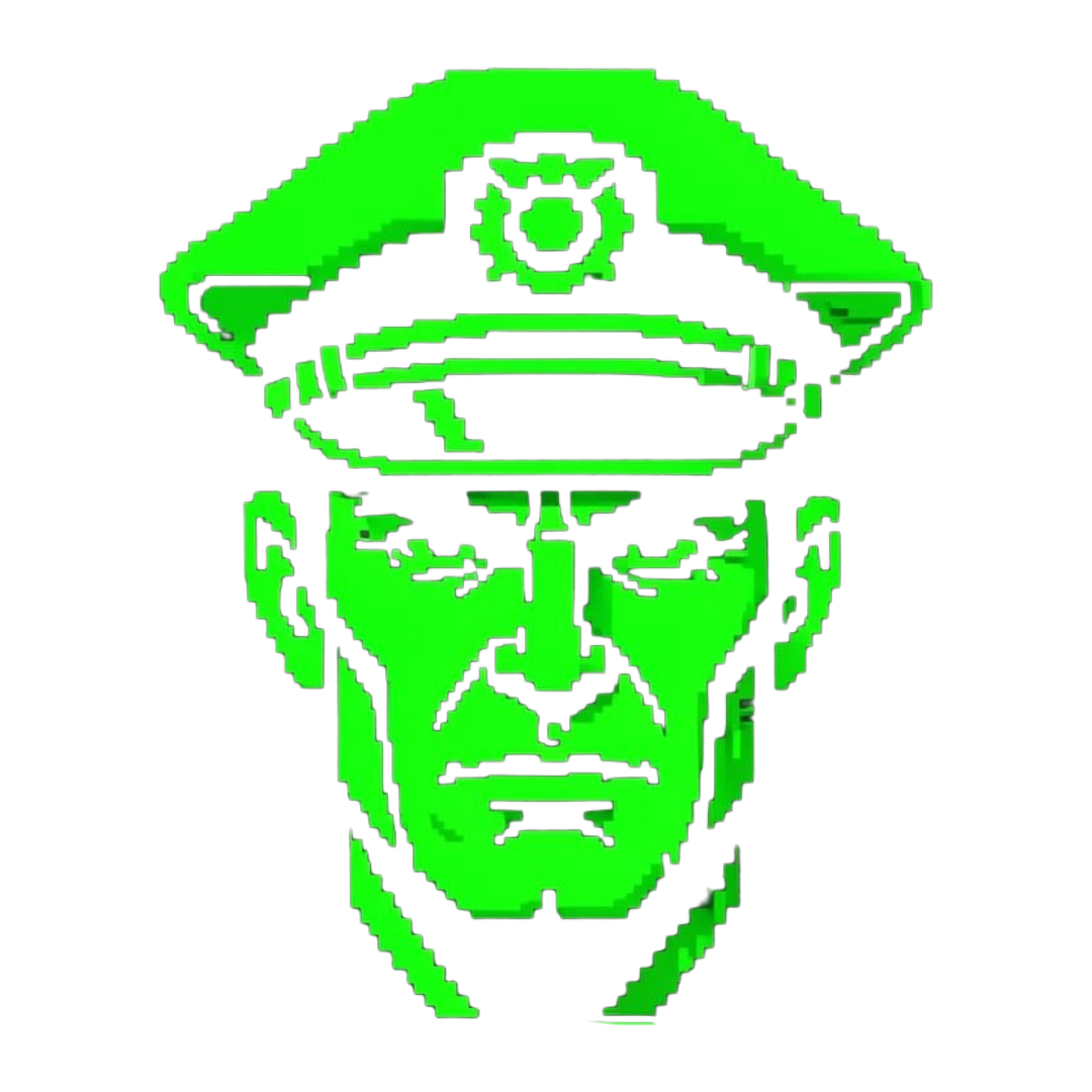 captains face logo