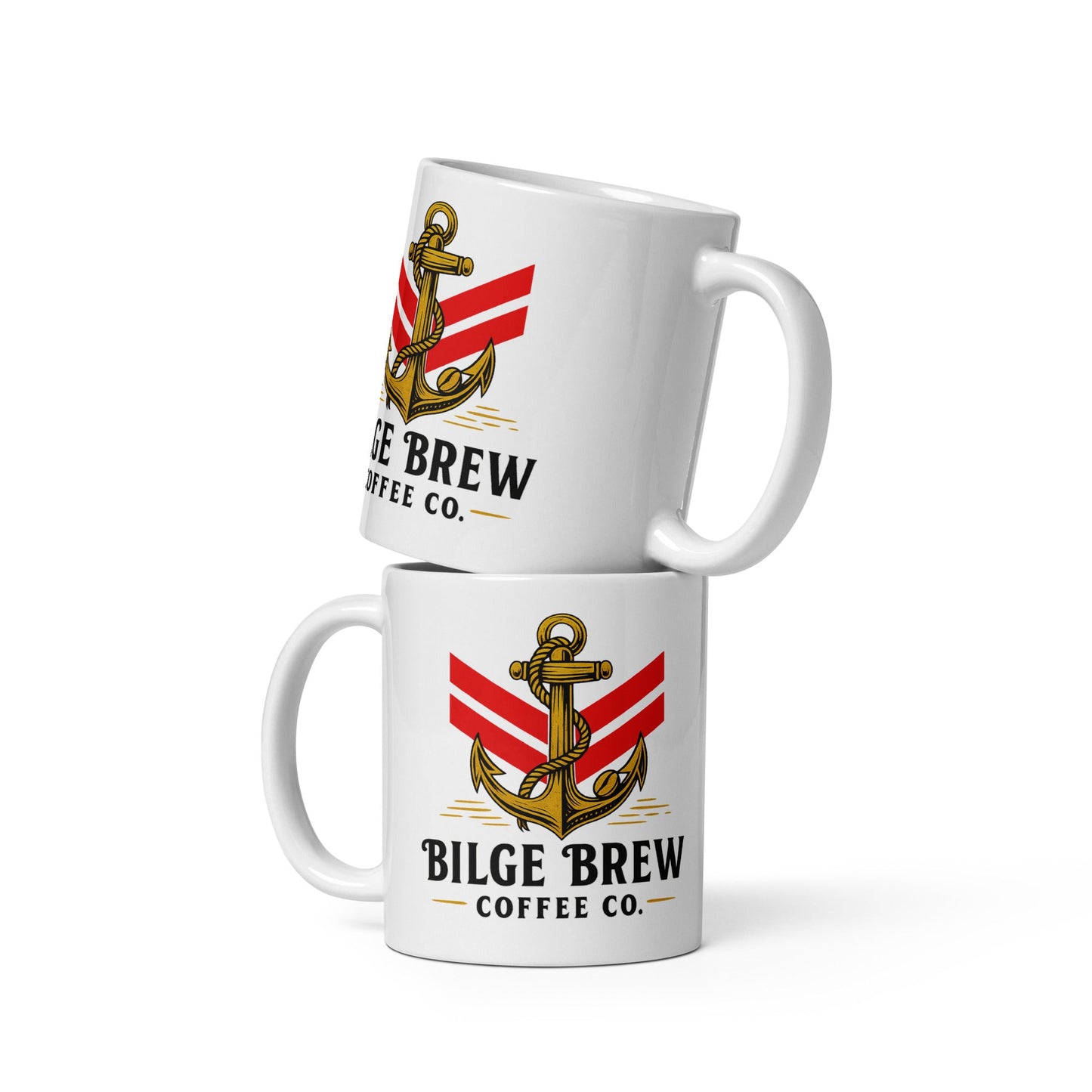 Bilge Brew Anchor Mug | Veteran - Owned Coffee Co. Mug - Bilge Brew MUG