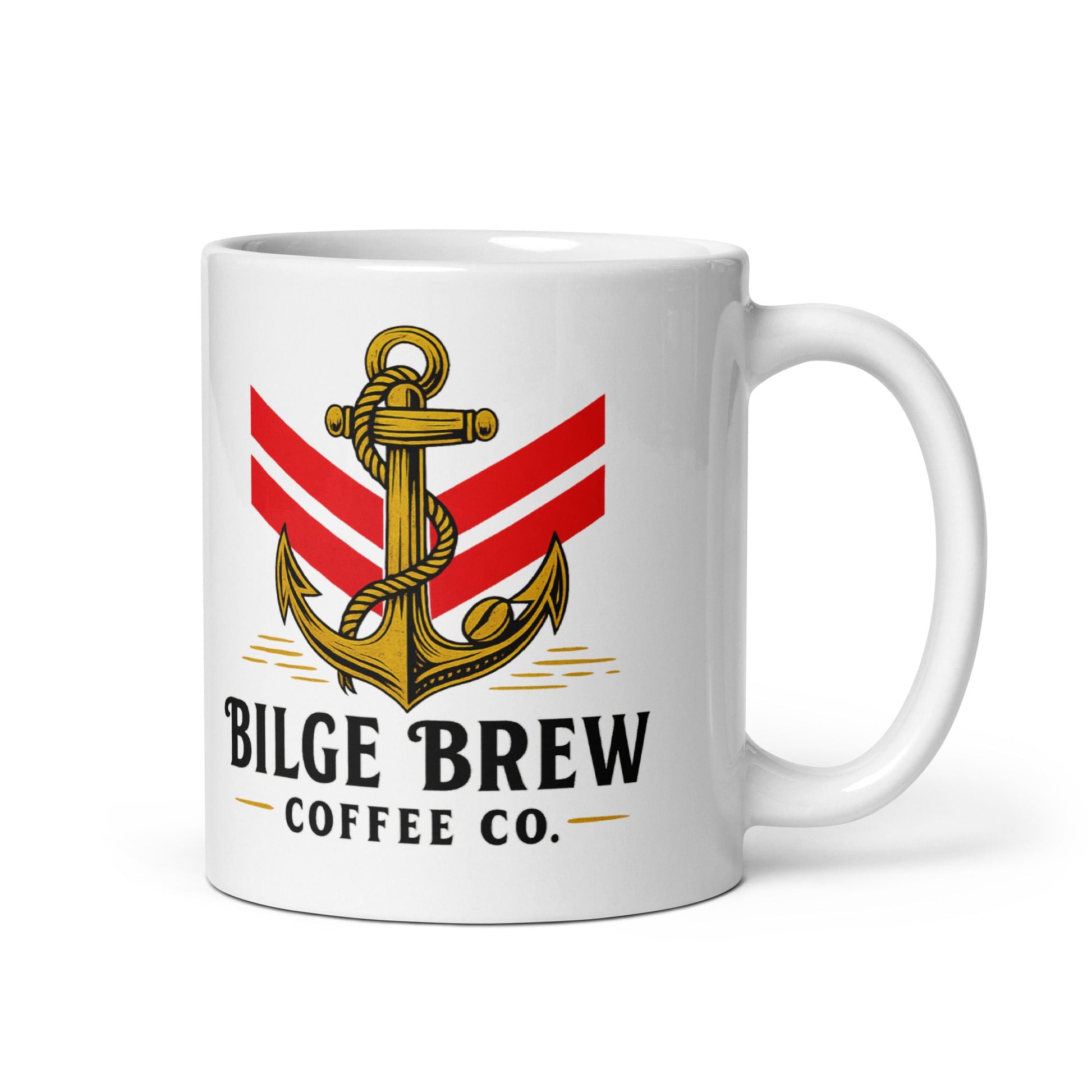 Bilge Brew Anchor Mug | Veteran - Owned Coffee Co. Mug - Bilge Brew MUG