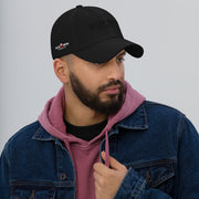 Bilge Brew Dad Hat | Veteran - Owned Navy - Inspired Cap - Black on Black Logo - Bilge Brew