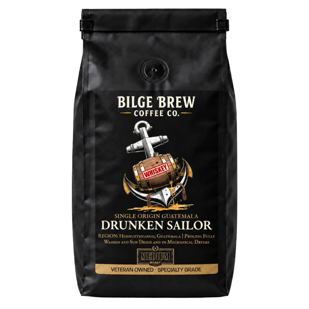 DRUNKEN SAILOR — Guatemala Single Origin | Whiskey Aged Medium Roast