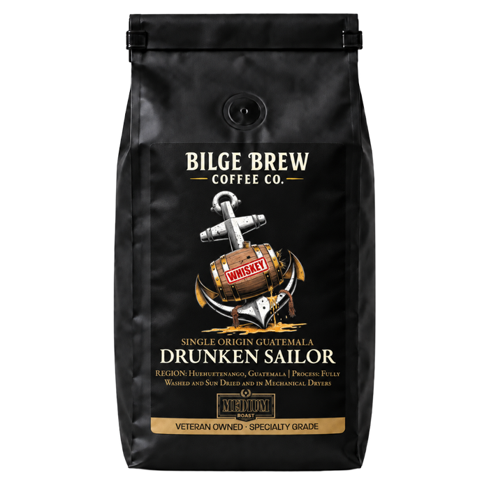 DRUNKEN SAILOR — Guatemala Single Origin | Whiskey Aged Medium Roast