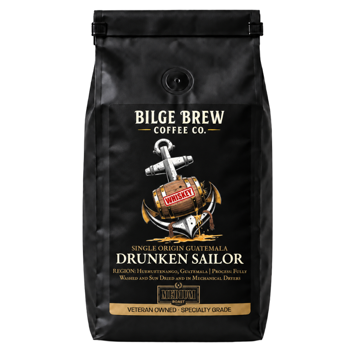 DRUNKEN SAILOR — Guatemala Single Origin | Whiskey Aged Medium Roast