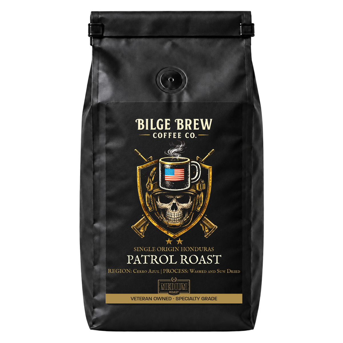 bilge brew coffee bag patrol-roast-honduras