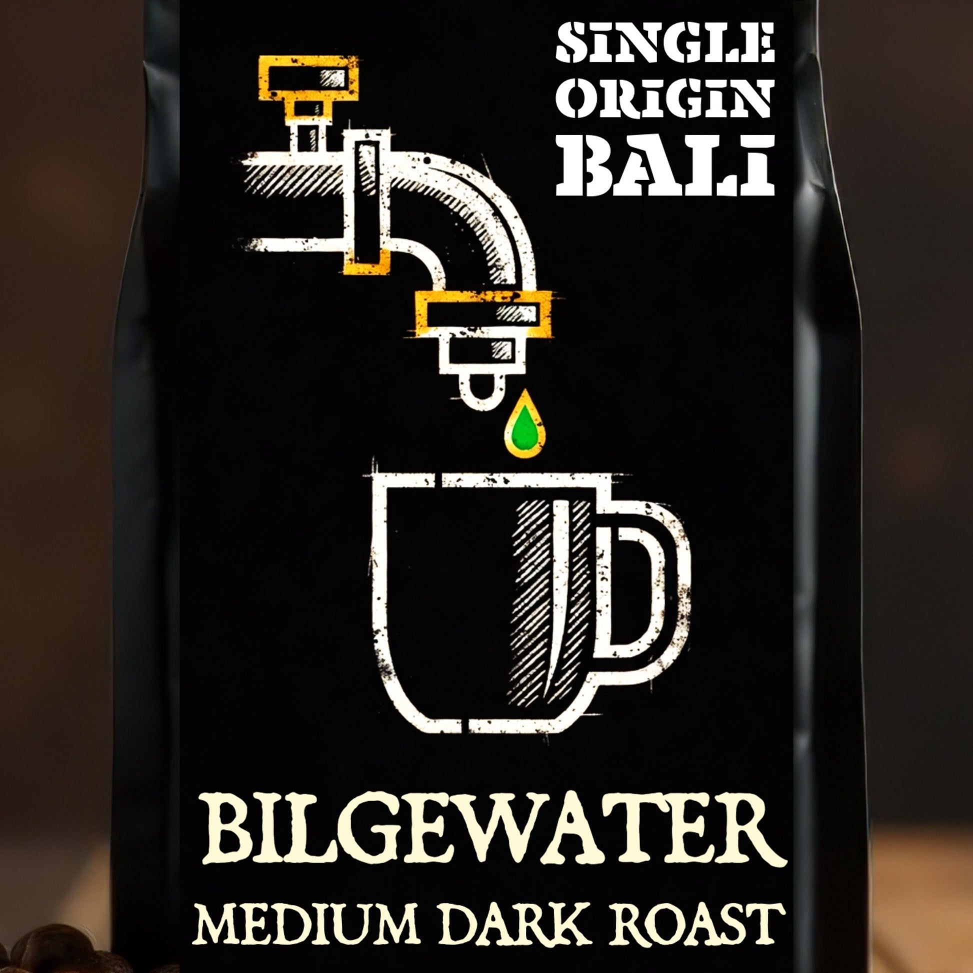 BILGEWATER — Bali Single Origin (Medium - Dark Roast) - Bilge Brew