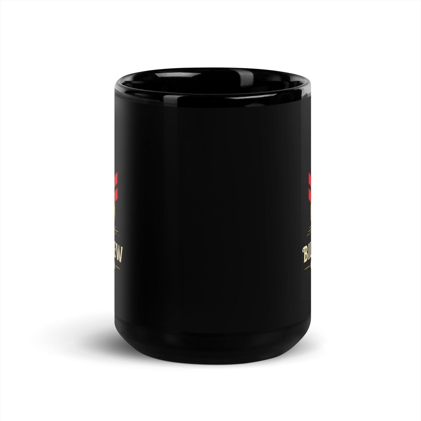 Black Glossy Bilge Mug | Bilge Brew Veteran - Owned Coffee Mug - Bilge Brew MUG