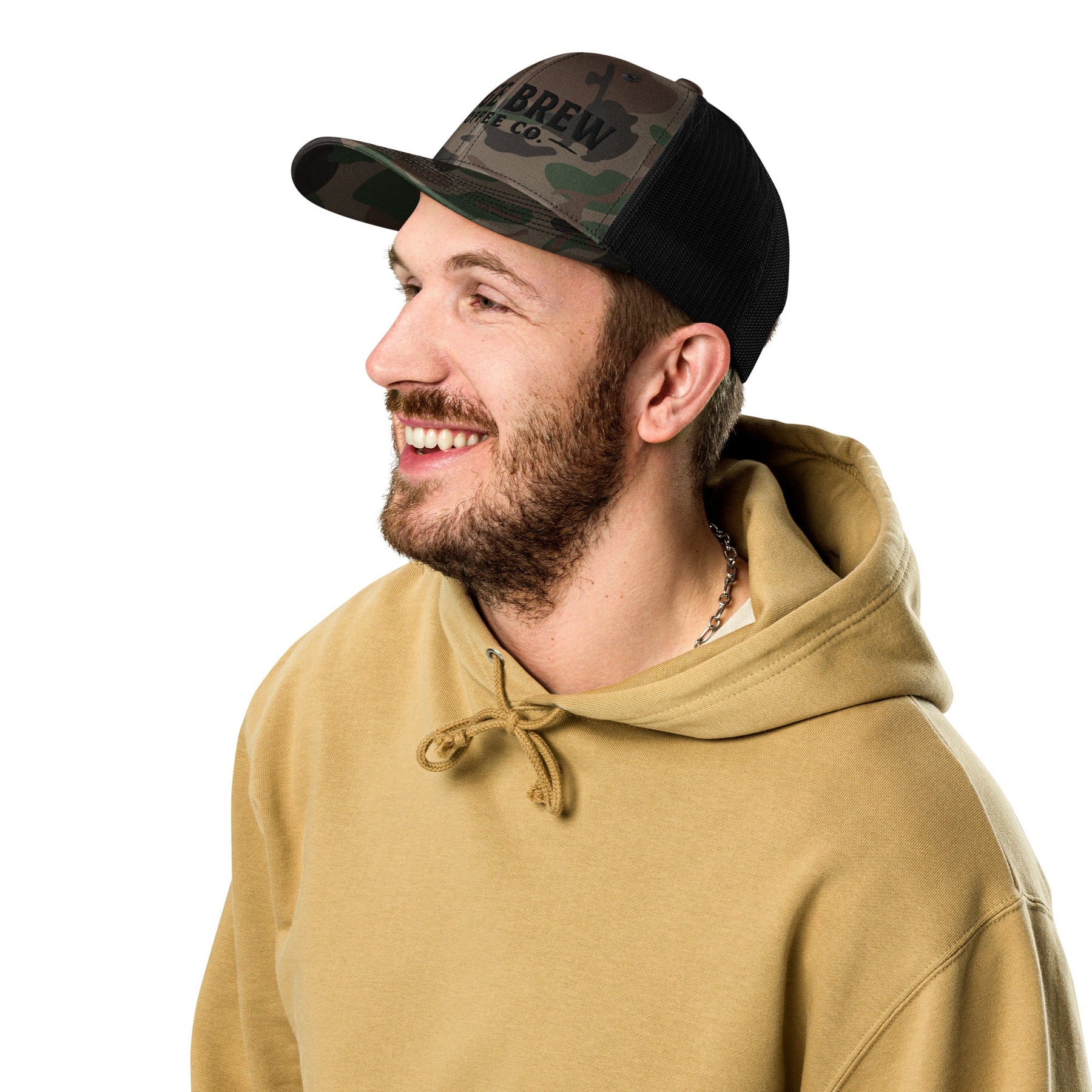 Camouflage Trucker Hat | Bilge Brew Veteran - Owned Hat - Bilge Brew