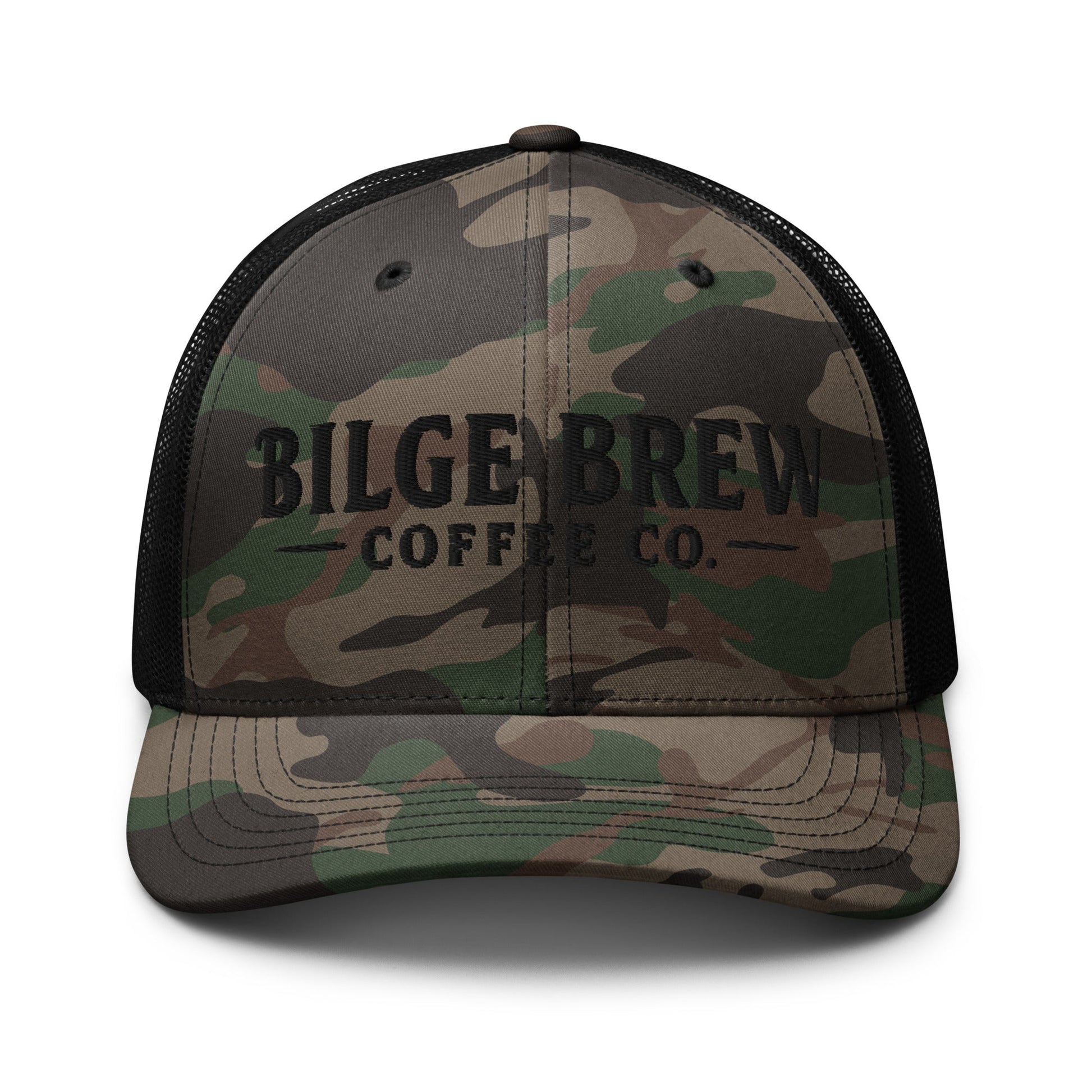 Camouflage Trucker Hat | Bilge Brew Veteran - Owned Hat - Bilge Brew