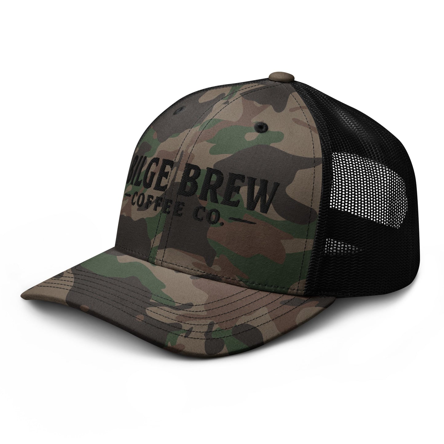 Camouflage Trucker Hat | Bilge Brew Veteran - Owned Hat - Bilge Brew