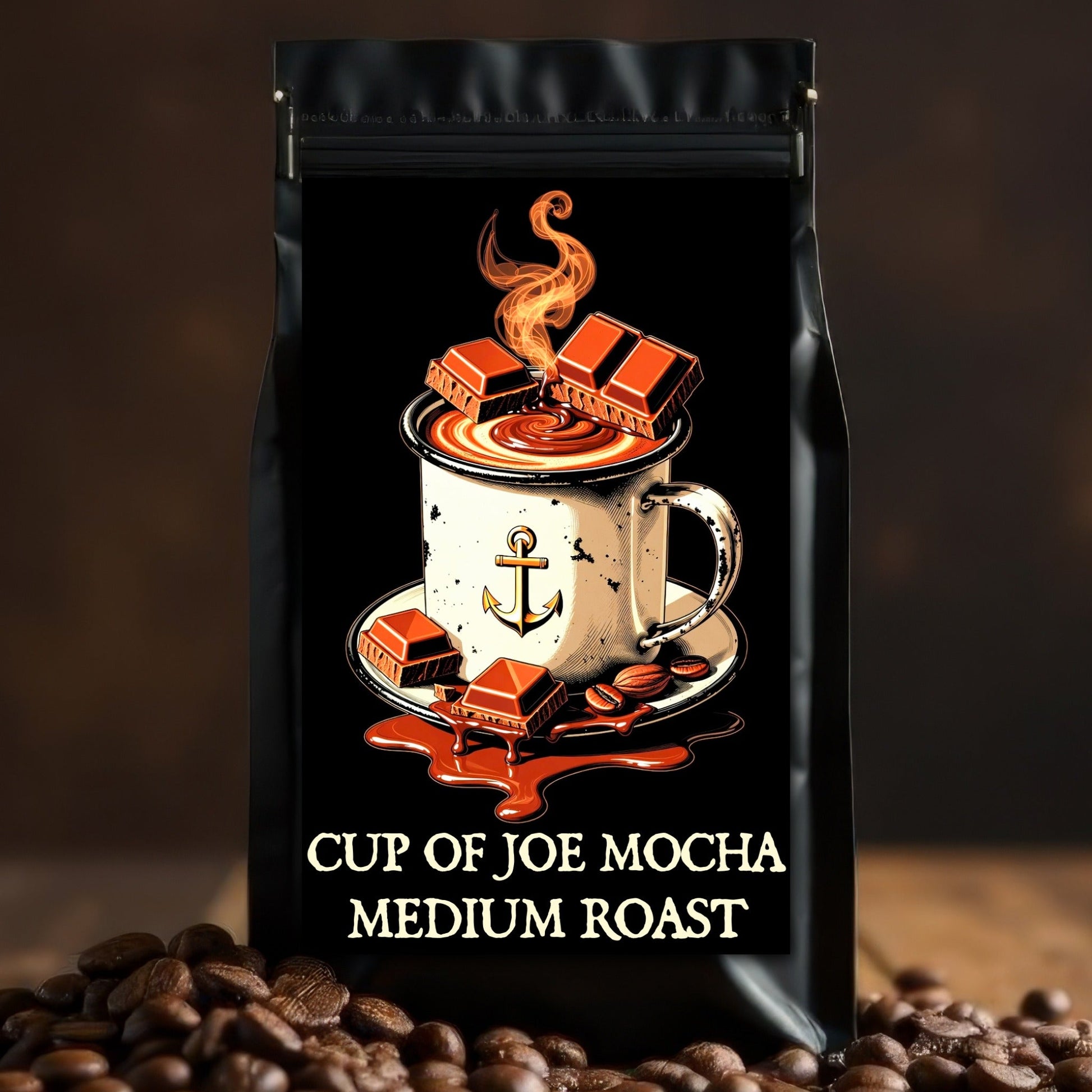 CUP OF JOE — Mocha (Naturally Flavored Medium Roast) - Bilge Brew