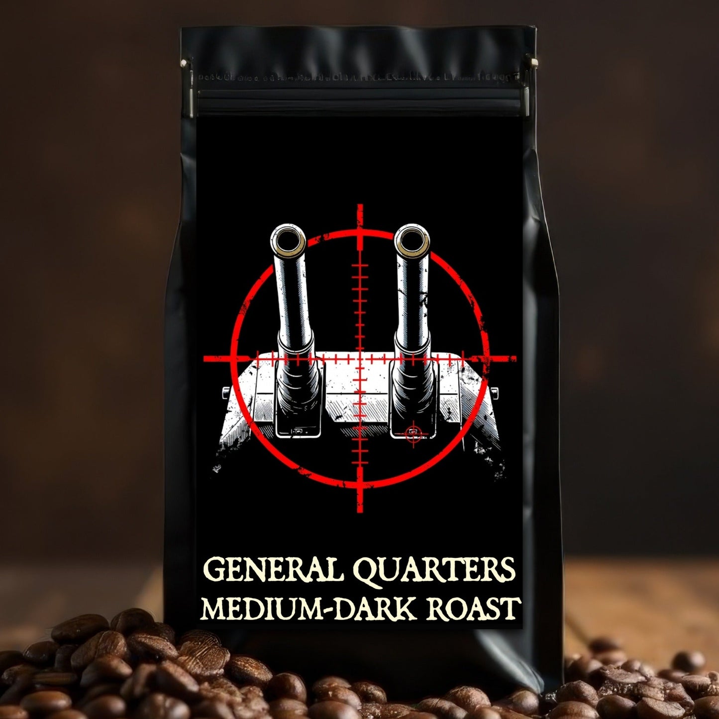 GENERAL QUARTERS — Medium - Dark Roast (Best Selling Drip Coffee Blend) - Bilge Brew