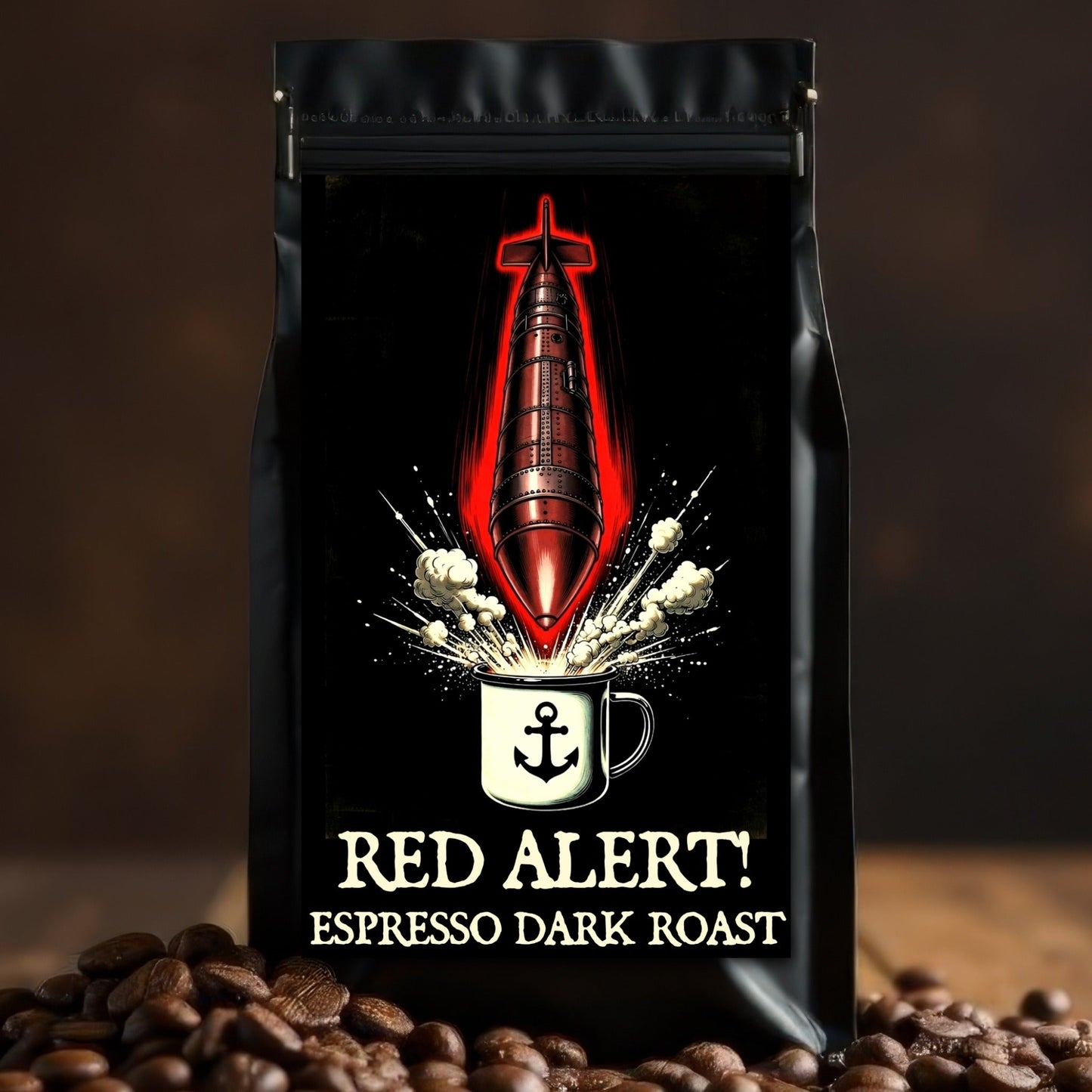 RED ALERT! — African Espresso Blend (Dark Roast) - Bilge Brew