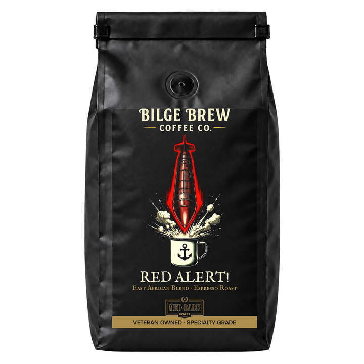 RED ALERT! — African Espresso Blend — Medium Dark Roast