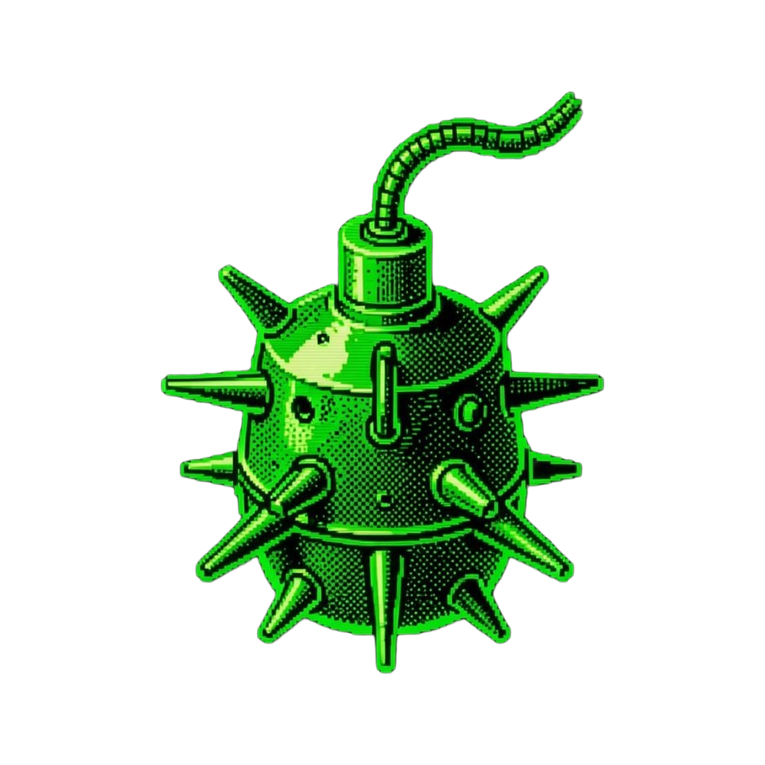 ship mine pixelated