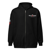 Black hoodie with 'Bilge Brew Coffee Co.' logo on a white background