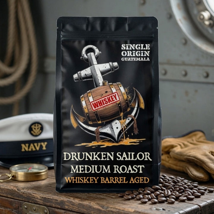 DRUNKEN SAILOR — Guatemala Single Origin | Whiskey Aged Medium Roast