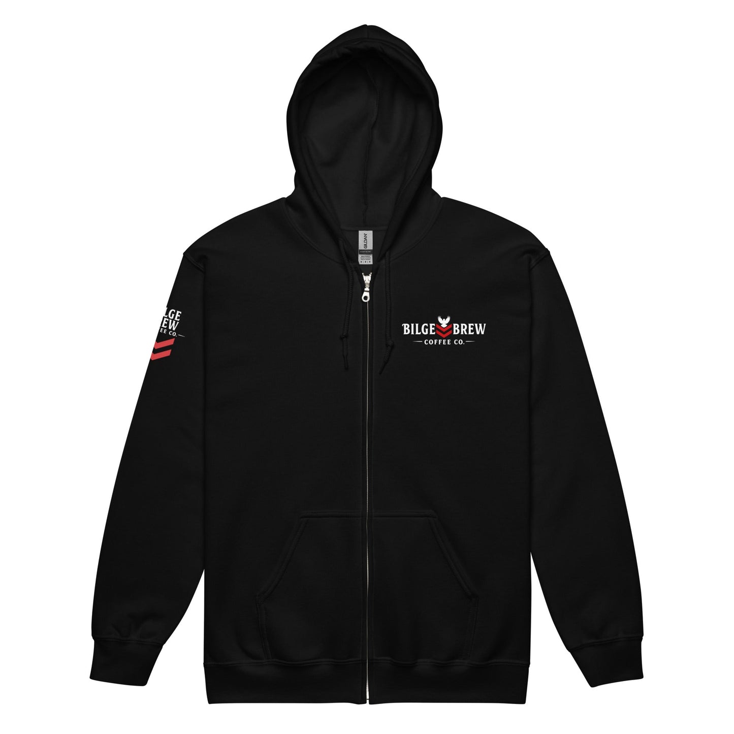 “Watch Never Ends” Zip Hoodie | Bilge Brew Veteran - Owned Hoodie - Bilge Brew